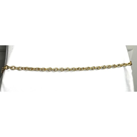 Vintage 80's gold chain belt - Picture 3 of 10